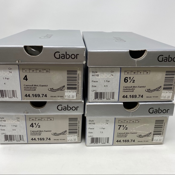 Gabor Hovercraft flats 44.169.74 camouflage nude - Picture 7 of 7